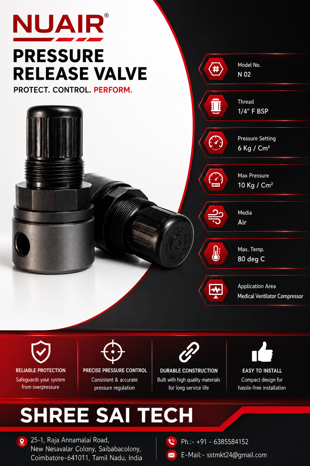 O2 Oxygen Safety Cap Datasheet